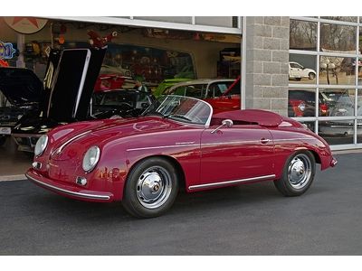 A simply gorgeous 1966 porsche 356 speedster replica excellent detail work