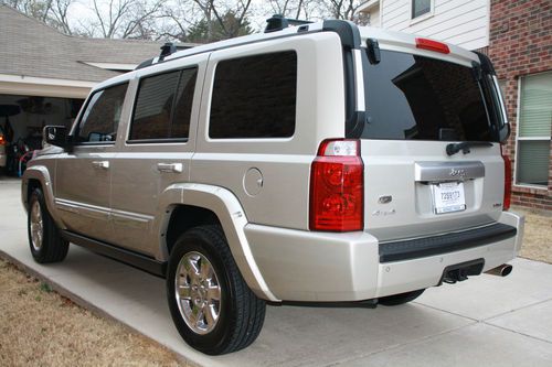 2007 jeep commander 4x4 overland - hemi - heated leather - navigation -76 photos