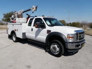 F550 4x4 6.4 diesel 9' caseco stellar crane service body utility -  we finance!