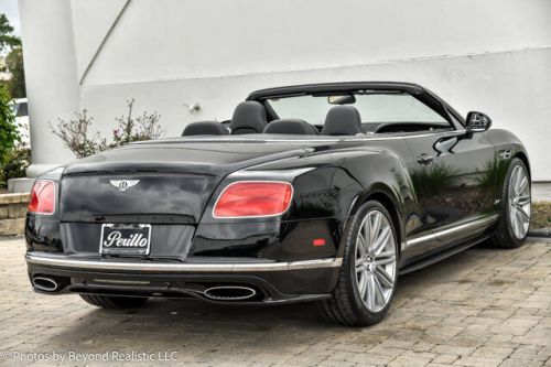 2016 bentley continental gt speed convertible