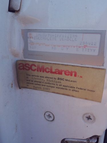 1985 Other Makes ASC McLaren Capri, US $11,000.00, image 11