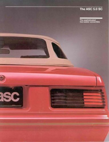 1985 Other Makes ASC McLaren Capri, US $11,000.00, image 18