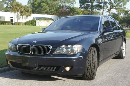 2007 bmw 750li sport pkg heated and  cooled seats 4-door 4.8l