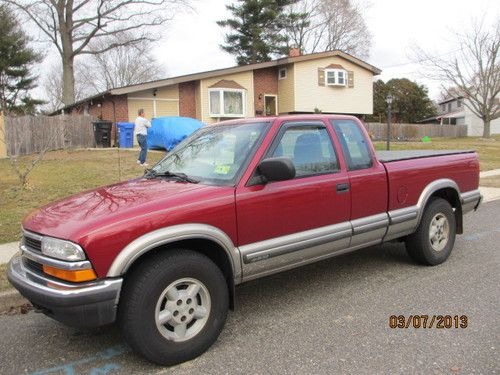 1999 chevrolet s10 ls extended cab pickup 3-door 4.3l