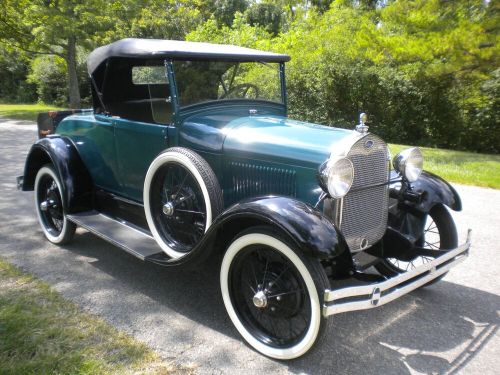 1928 Ford Model A Rumble Seat Roadster *NO RESERVE* Low Mile Survivor, US $11,201.00, image 19