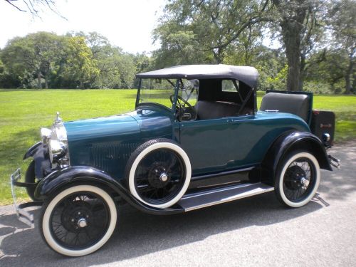 1928 Ford Model A Rumble Seat Roadster *NO RESERVE* Low Mile Survivor, US $11,201.00, image 25