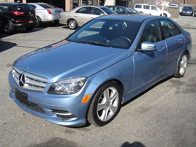 2011 mercedes c300 4matic - rebuildable salvage title  ***no reserve***