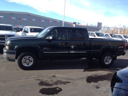 2005 chevrolet silverado 2500 hd ls crew cab 6.6l duramax diesel w only 58k !