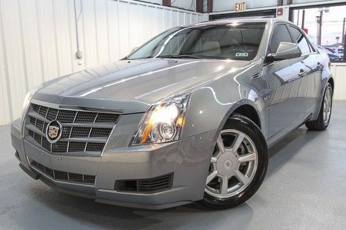 2008 cadillac cts 4dr sdn  leather roof pwr pkg clean car fax we finance