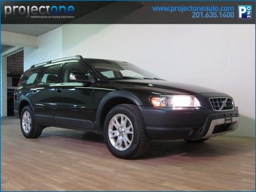 2007 volvo xc70 wagon black sunroof power seats leather