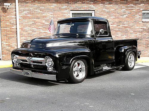 1956 ford f100 restomod pickup truck