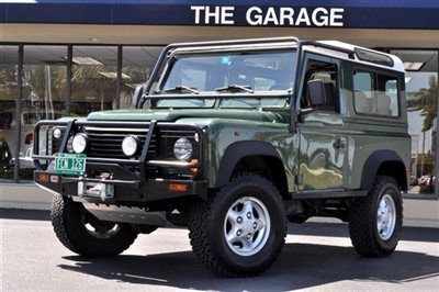 1997 land rover defender 90 last year for the u.s. defender 90 only 33k! mint!!
