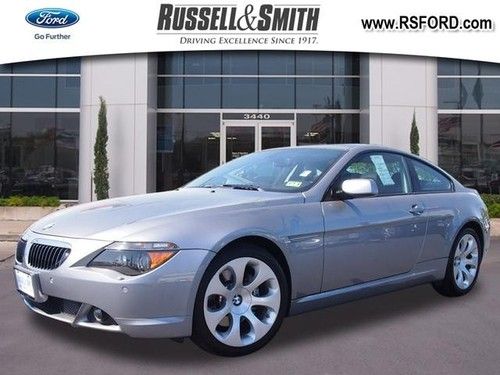 2006 bmw 650i 6series luxury coupe clean carfax navi sunroof auto joe281323-3305