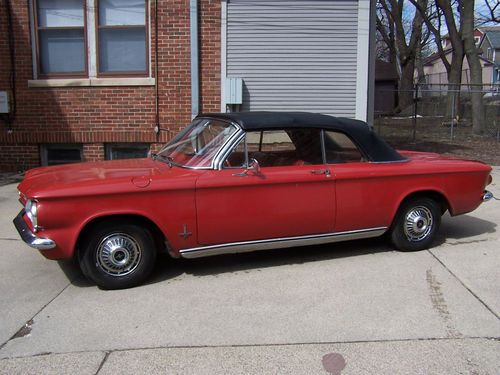 1963 corvair monza 900 convertible