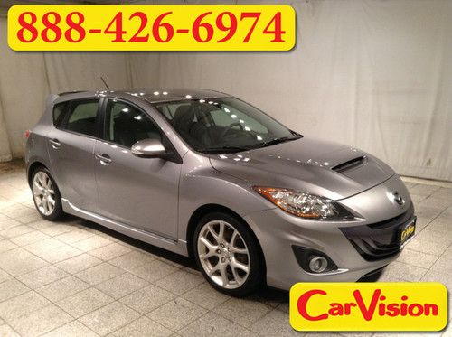 2010 mazda speed3 2.3l turbocharged 6-speed cloth alloys low mileage!