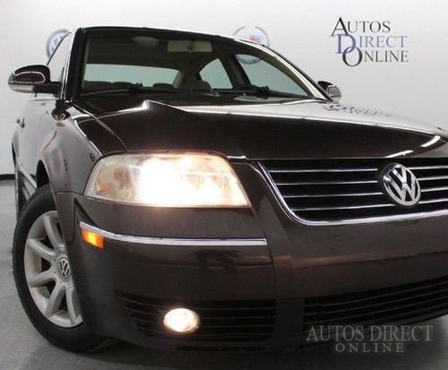 We finance 2004 volkswagen passat gls 1.8t auto cleancarfax htdsts wrrnty mroof