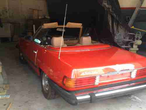 1980 MERCEDES BENZ  450 CONVERTABLE, US $5,400.00, image 11