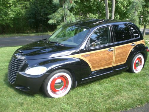 2002 chrysler pt cruiser limited wagon woody 1of a kind