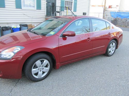 2007 nissan altima s sedan 4-door 2.5l red