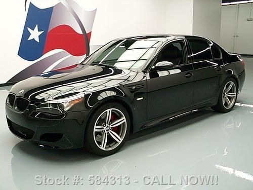 2006 bmw m5 500hp v10 sunroof nav hud 19" wheels 53k mi texas direct auto