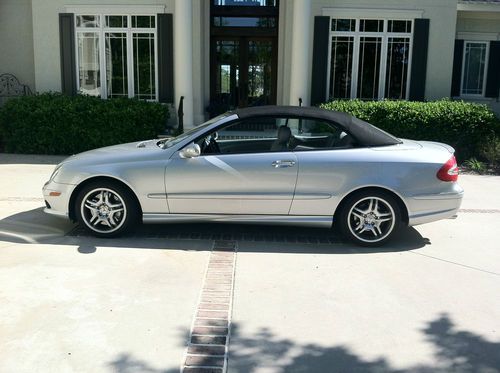 Mercedes benz clk 55,  cabriolet, 21,195 miles