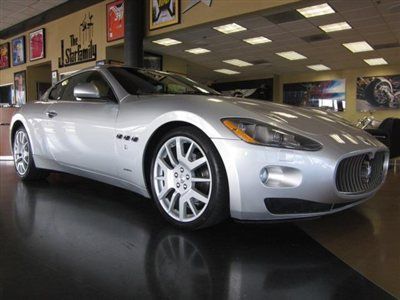 2008 maserati granturismo coupe silver