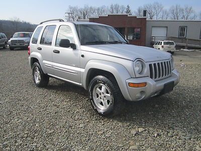 2004 jeep liberty limitied sport 4x4 v6 moonroof alloy