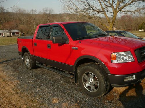 2004 ford f-150 fx4 crew cab pickup 4-door 5.4l