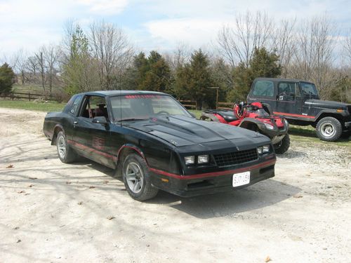 1987 monte carlo ss in good condition.  low miles.