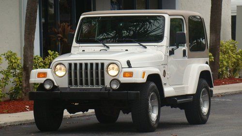 2001 jeep wrangler sahara edition 4x4 with hard top automatic no reserve