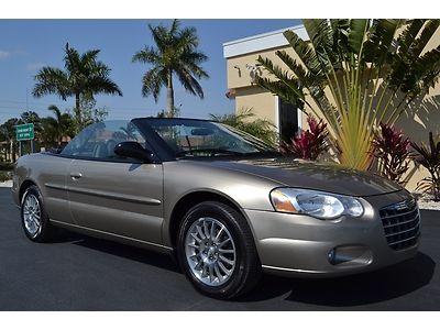Florida convertible touring leather 58k low reserve automatic new tires cd chang