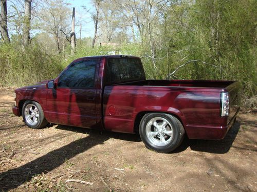 1992 chevy 1500 silverado truck vortec 5.7 auto lowered pro touring style