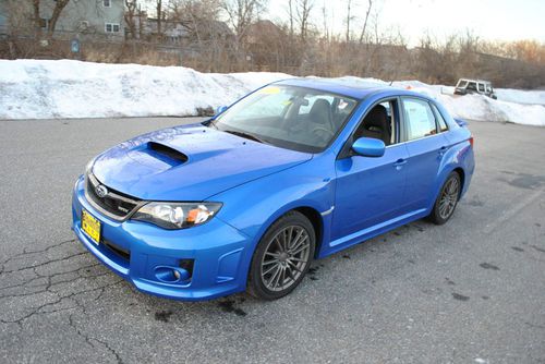 2011 subaru impreza wrx blue with only 16,372 miles! no reserve