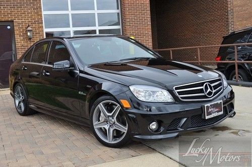 2010 mercedes-benz c63 amg, one owner, heated seats, bluetooth, sat, cd