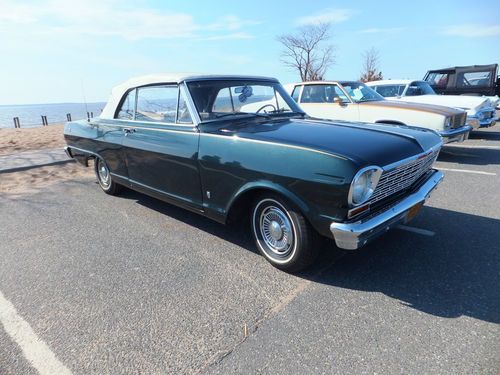 1963 chevrolet ii  nova convertible