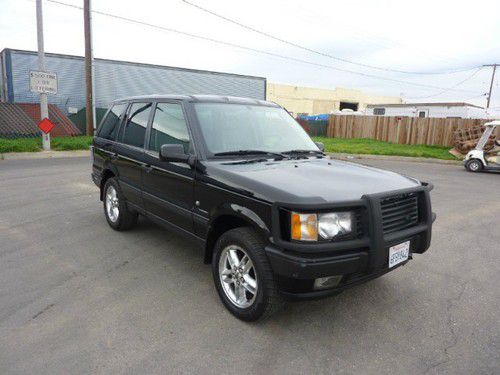 2001 land rover range rover 4dr wgn 4.6 hse no reserve