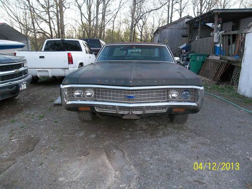 1969 chevy impala 2dr hardtop project car