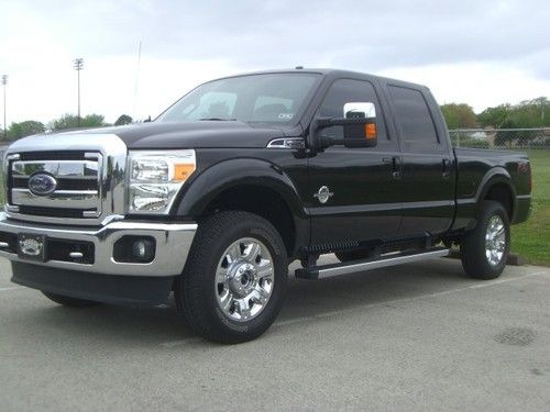 2012 ford f250 lariat diesel fx4 4x4 crewcab shortbed