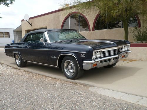 1966 chevrolet impala "427" convertible 4spd