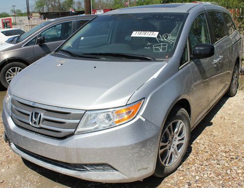 2012 honda odyssey 5dr ex-l  zero miles  brand new  needs work repairable