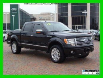 2010 ford f-150 platinum supercrew 72k miles*4x4*navigation*sunroof*bed cover