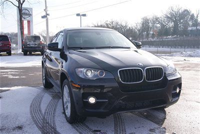 2010 bmw x6 35i awd, navigation, sunroof, premium, contour seats black 28k miles