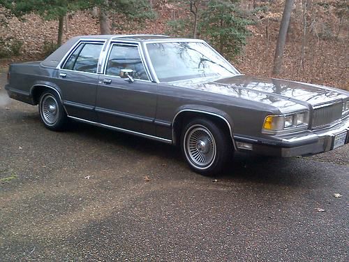 1989 grey grand marquis ls 1-owner exceptional always garaged gem!!!