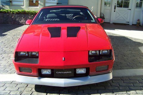 1987 camaro  irox z-28 convertible 2-door 64k miles