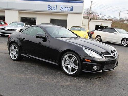 2011 mercedes-benz slk350  convertible 2-door 3.5l loaded low low miles