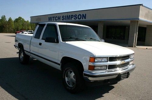 1996 chevrolet 1500 ext cab 4wd z-71 only 64k mile