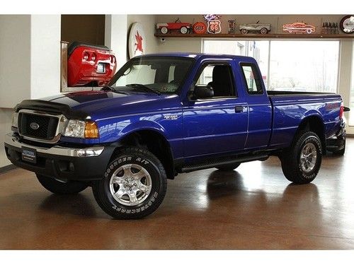 2005 ford ranger xlt 4x4 ext cab 5 speed manual 2-door truck