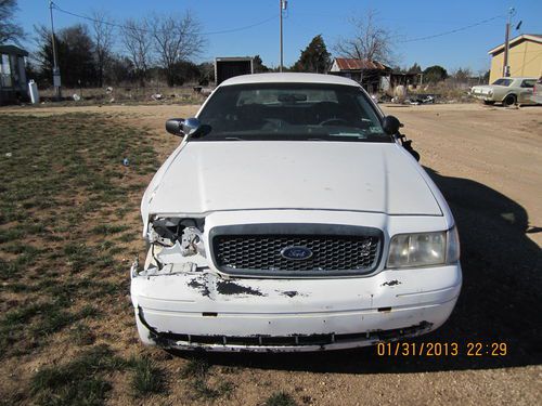 2001 police interceptor. only 80,000 actual miles.