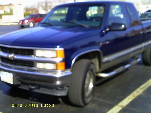 1999 chevrolet k1500 ls extended cab pickup 3-door 5.7l