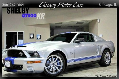 2009 ford mustang shelby gt500 kr only 4k miles! collector quality! the nicest1!